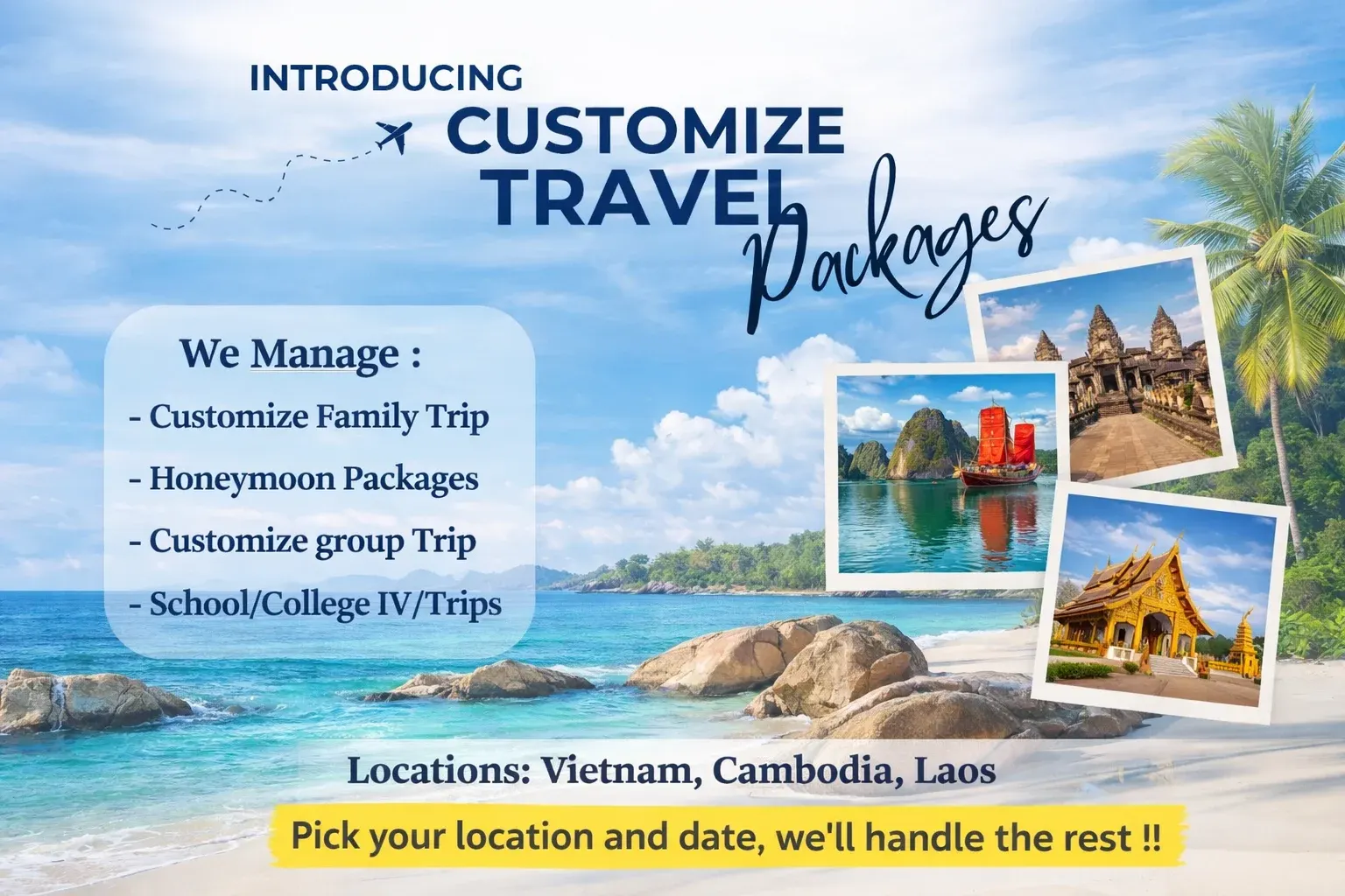 Customize holidays