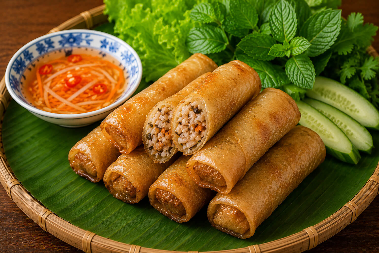 Home-style Maldivian Bajiya freshly fried and piled on a plate, served warm